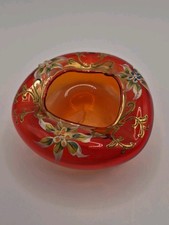 Bohemian Glass Cranberry