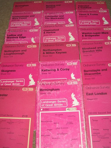 Ordnance survey landranger - ordnance,