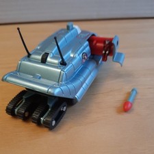 The Vintage 1993 Spectrum Pursuit Vehicle + 1 Missile In Working Order L 5.5".