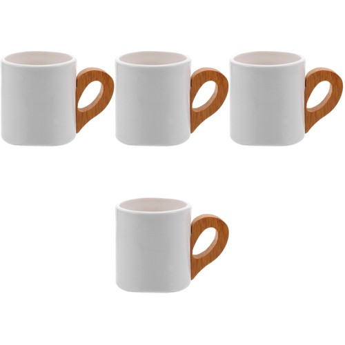 4pcs flat bottom coffee - flat,