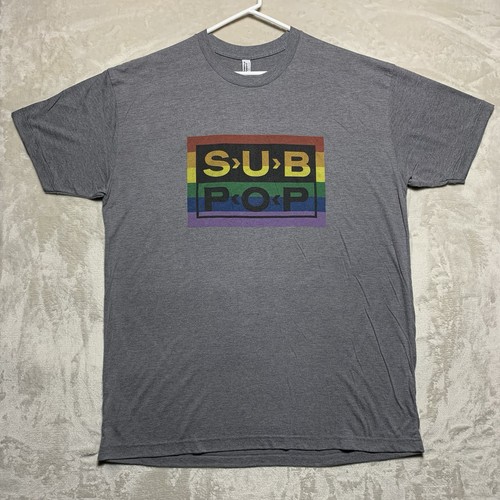 Sub pop shirt xxl - pop, triblend