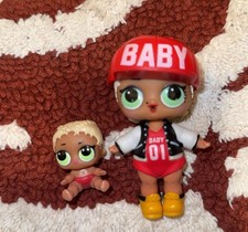 L.O.L Dolls And Accessories Used Set Bundle Lot Biggie Baby And lil Biggie
