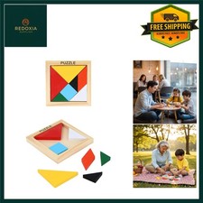 Classic Wooden Tangram Puzzle