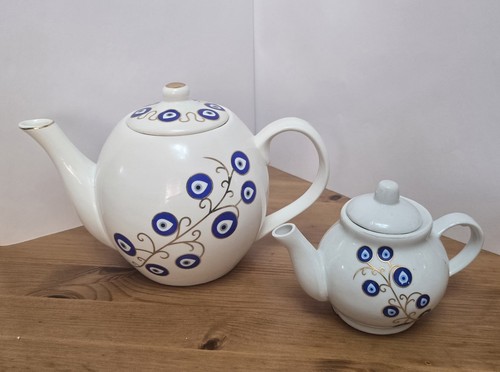 Set white ceramic - 2, tea