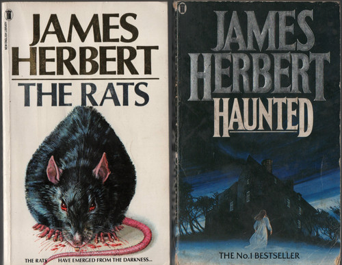 Lot james herbert - 2, books