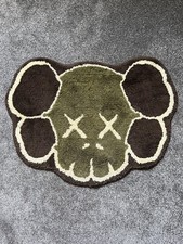 Kaws Original Fake x G1950 Skull Rug Mat Olive