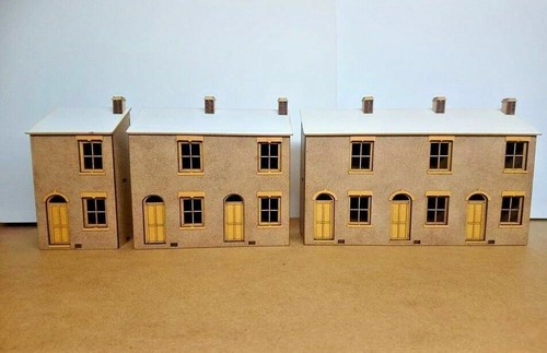 Terraced house kit - terraced, laser