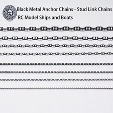 Black Metal Anchor Chains -