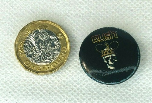 Badge rush band - rush, new