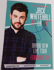 JACK WHITEHALL AUTOGRAPHED 8 x
