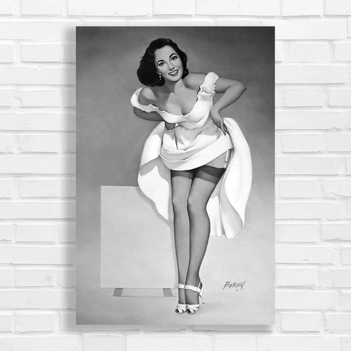 Vintage pin girl retro - girl,