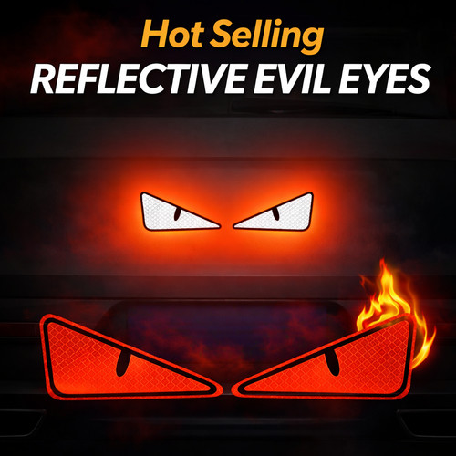 Evil monster eyes reflective - eyes,
