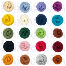 Merino Wool Roving Needle/Wet
