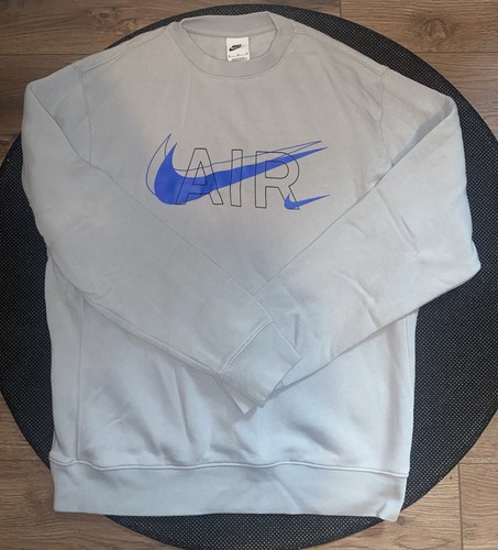 Grey blue nike swoosh - swoosh, jumper