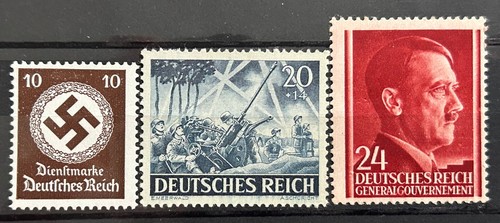 German stamps third reich - stamps,