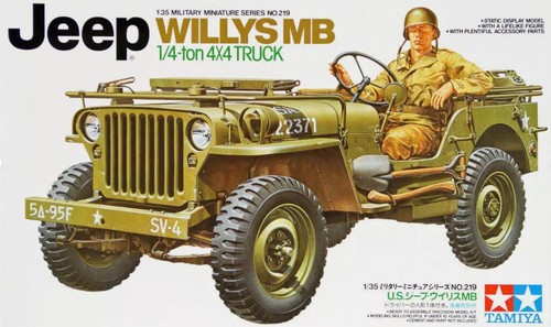 Tamiya 35219 jeep willys - tamiya,