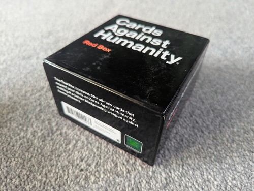 Cards against humanity red box - red,