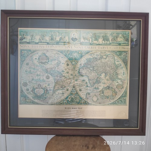 Vintage gold foil blaeu wall - vintage,