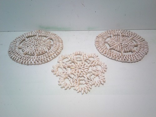 Shell placemats coastal - ,
