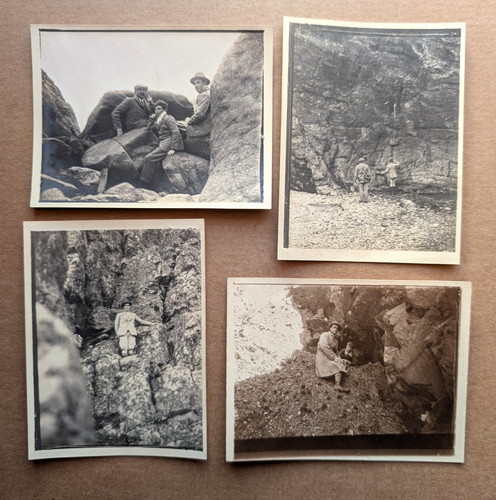 Old photo men beach - old,