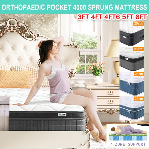 Memory foam mattress - mattress, pocket