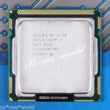 100% OK SLBLC Intel Core i5-750 2.66 GHz Quad-Core Processor CPU LGA 1156/Socket
