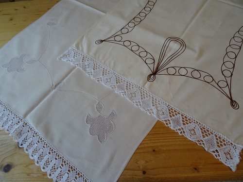 Vintage embroidered cream - 2,