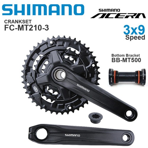 Shimano mt210 3x9 speed - shimano, fc-mt210