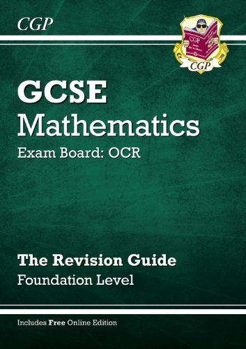 Gcse maths ocr revision guide - gcse,