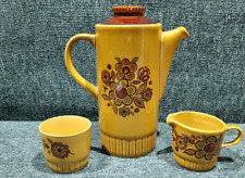 VINAGE RETRO LARGE MID CENTURY PALISSY “Sierra” TEA COFFEE POT ROYAL WORCESTER