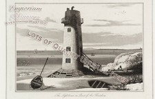 3x OLD PHOTOS Point of Ayr Lighthouse TALACRE Beach North Wales 1960 Plate c1800