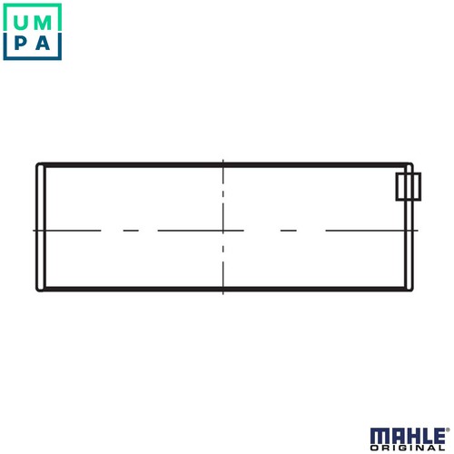 Crankshaft bearing 001 - bearing, hl