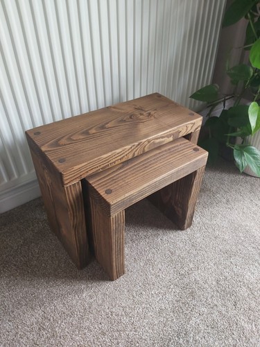 Solid wood rustic nest - wood,