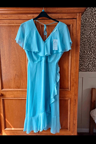 Warehouse powder blue - blue, dress