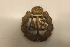 MILITARY BADGE ATS AUXILIARY