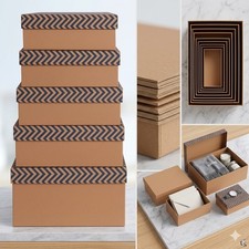 10x Gift Boxes set with Lids
