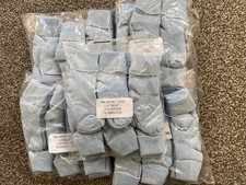 Wholesale Baby Socks JOB LOT 60 Pairs Sky Blue 6-12 months turn over top NEW