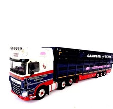 WSI 1/50 Truck DAF XF Euro 6 Super Space Campbell Oxton Livestock Search Impex