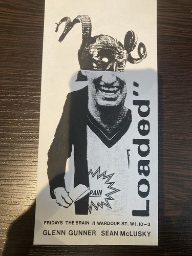 Rave flyer 1991 loaded the - flyer,