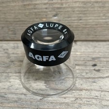 AGFA 8x Magnifying Glass Magnifier Lupe