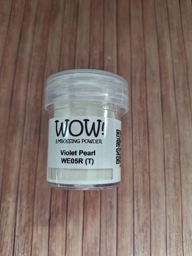 Wow embossing powder - wow!,