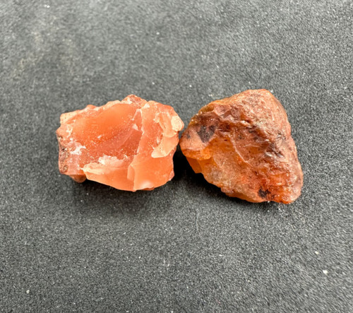 Raw natural carnelian crystal - natural,