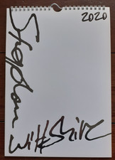 Stephen Wiltshire Calendar 2020, unused, unmarked, full of examples of his work