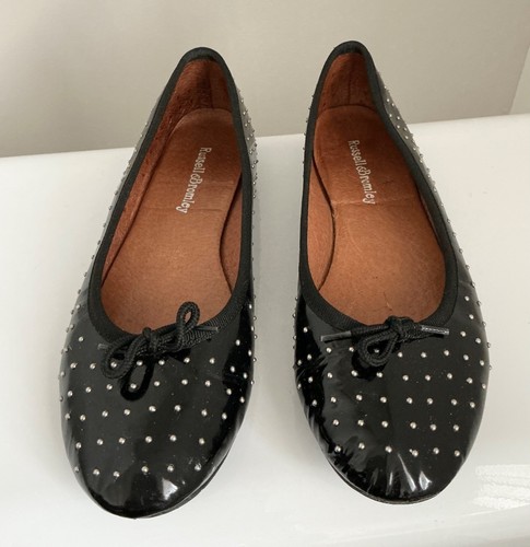 Russell bromley black patent - &,