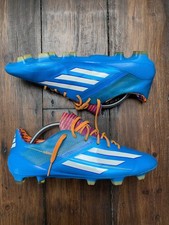F50 ADIZERO TRX FG 2013 Adidas Football Boots Blue UK9; Rare D672023