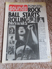 SOUNDS MUSIC MAGAZINE PAPER