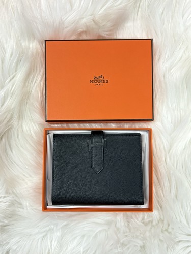 Hermes bearn wallet chèvre - hermes,