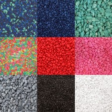 Aqua One Coloured Gravel Aquarium Fish Tank Decoration Natural River Stones 2kg
