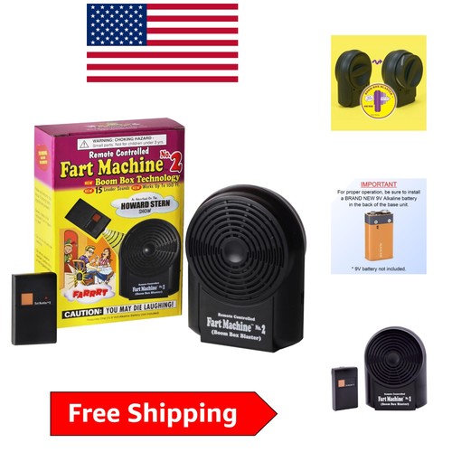 Remote controlled fart machine - remote,