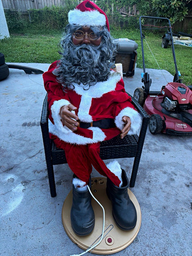 Life size santa claus figure - claus,
